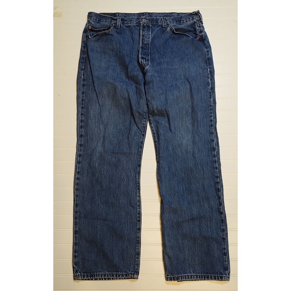 Levi's 501 Original Fit Mens Jeans 38x31 (Tag 40x32) Button Fly Straight‎ Leg